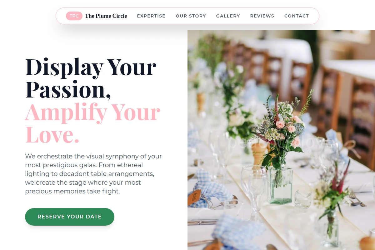 Gala Event Decor