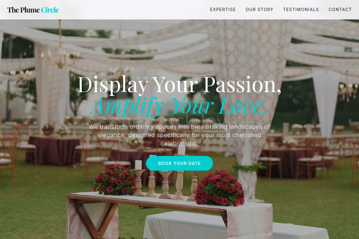 Opulence Event Decor