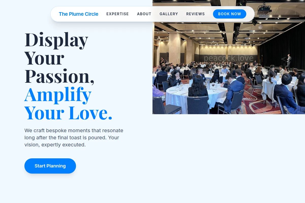 Radiance Event Planning